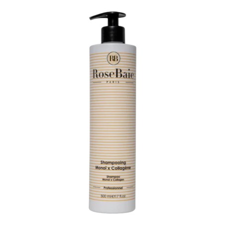 Shampoing Monoï et Collagène RoseBaie - Hydratation et Réparation