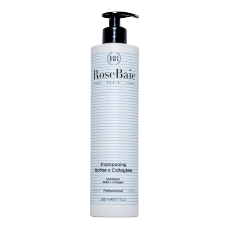Shampoing Biotine et Collagène RoseBaie Volume et Cheveux Forts