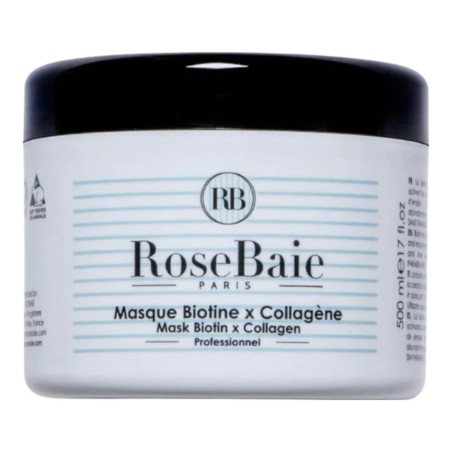 Masque Biotine et Collagène RoseBaie - Pousse et Reconstruction