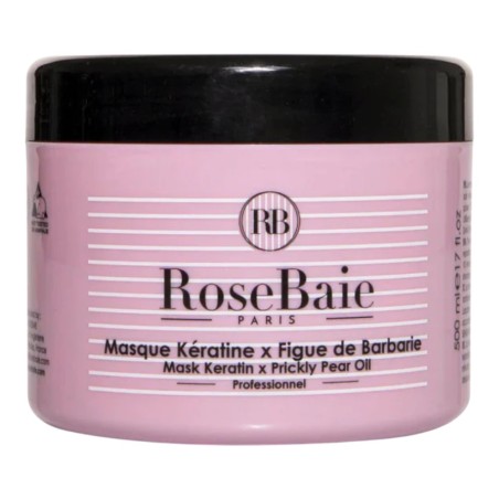 Masque Kératine et Figue de Barbarie RoseBaie Réparation Cheveux Secs