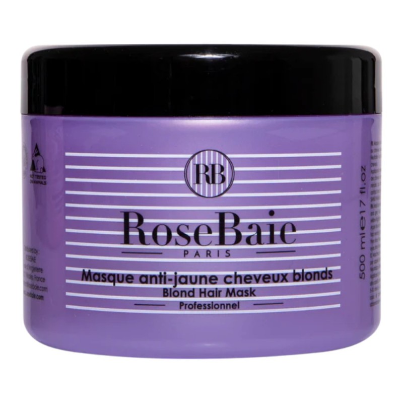 Masque Spécial Blonde RoseBaie  Soin Cheveux Blonds & Méchés