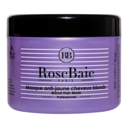 Masque Spécial Blonde RoseBaie  Soin Cheveux Blonds & Méchés