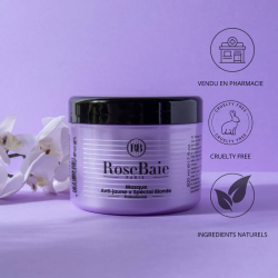 Masque Spécial Blonde RoseBaie  Soin Cheveux Blonds & Méchés