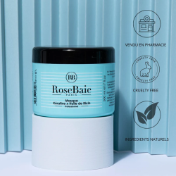 Masque Ricin Pousse et Hydratation RoseBaie - Croissance Cheveux