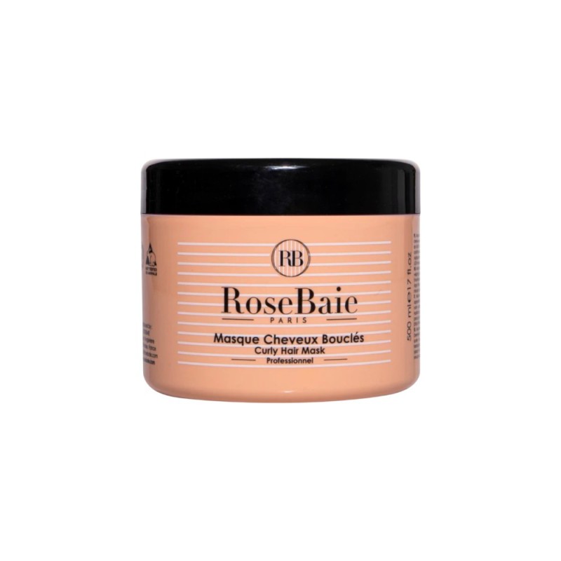 Masque Cheveux Bouclés Huile d'Avocat RoseBaie Définition et Nutrition Masque Cheveux Bouclés Huile d'Avocat RoseBaie Définition et Nutrition